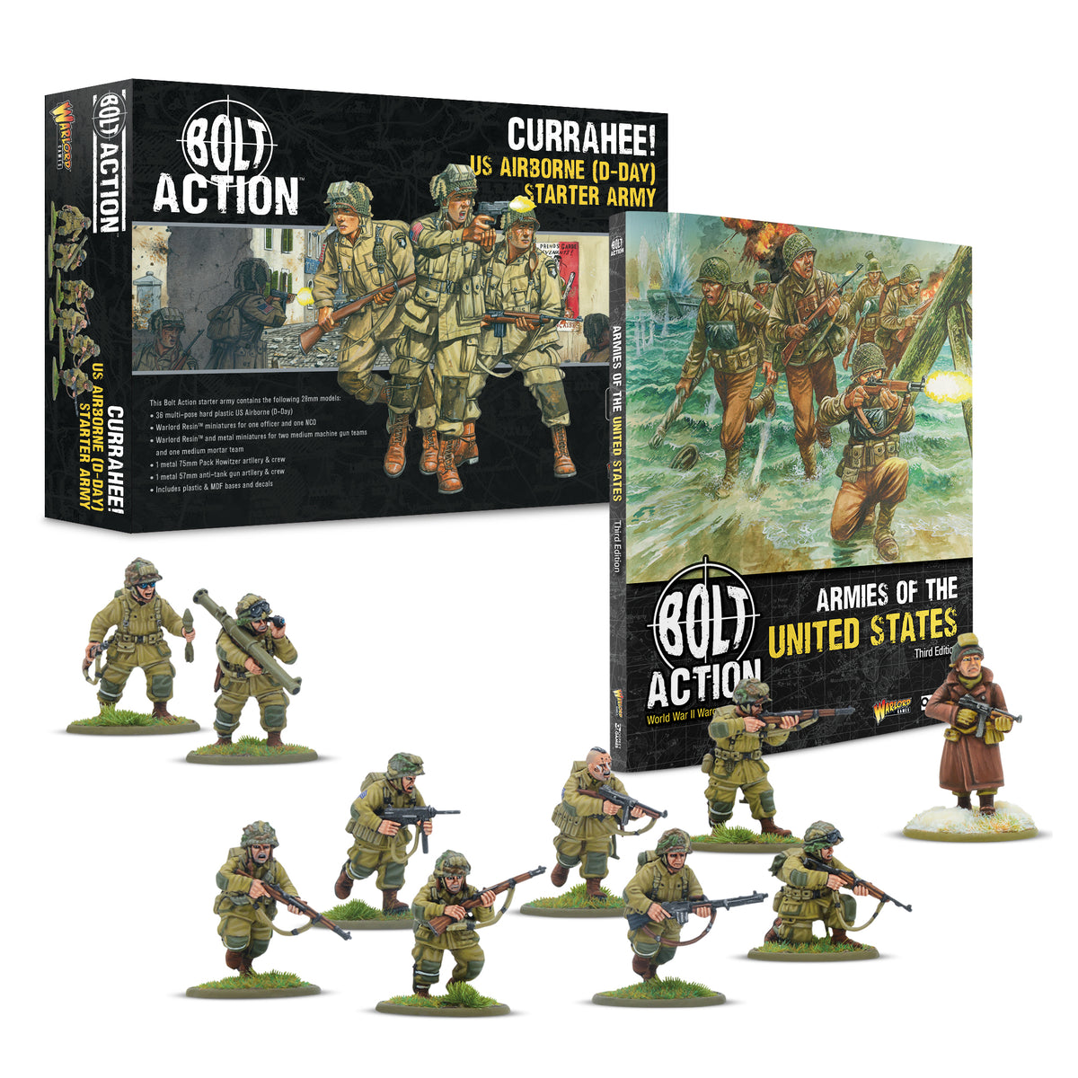 Currahee! US Airborne (D-Day) Starter Army with Armies of the United States