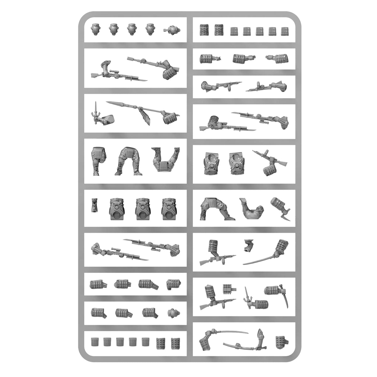 Ghost Attack Infantry Squad frame