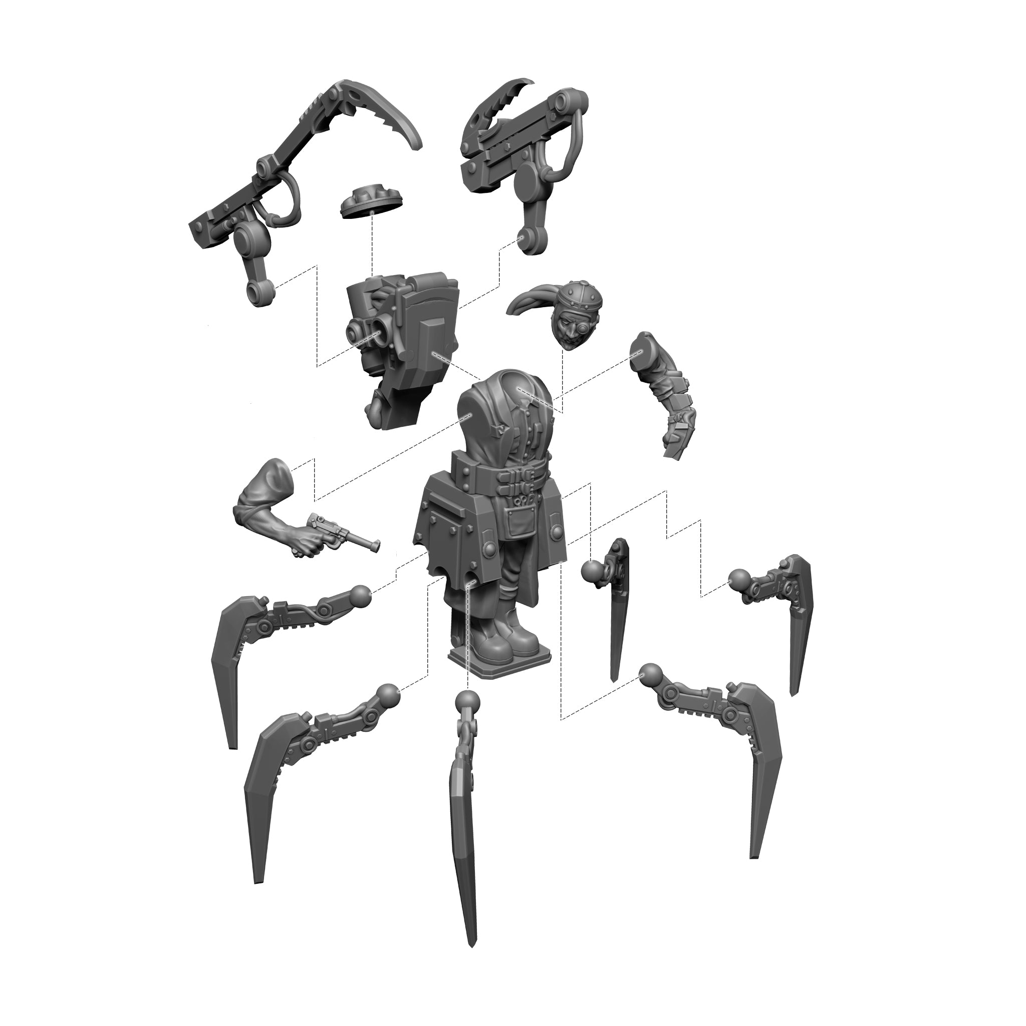 Konflikt '47 'Der Erntemann' Oberstarzt Albrecht von Zögling