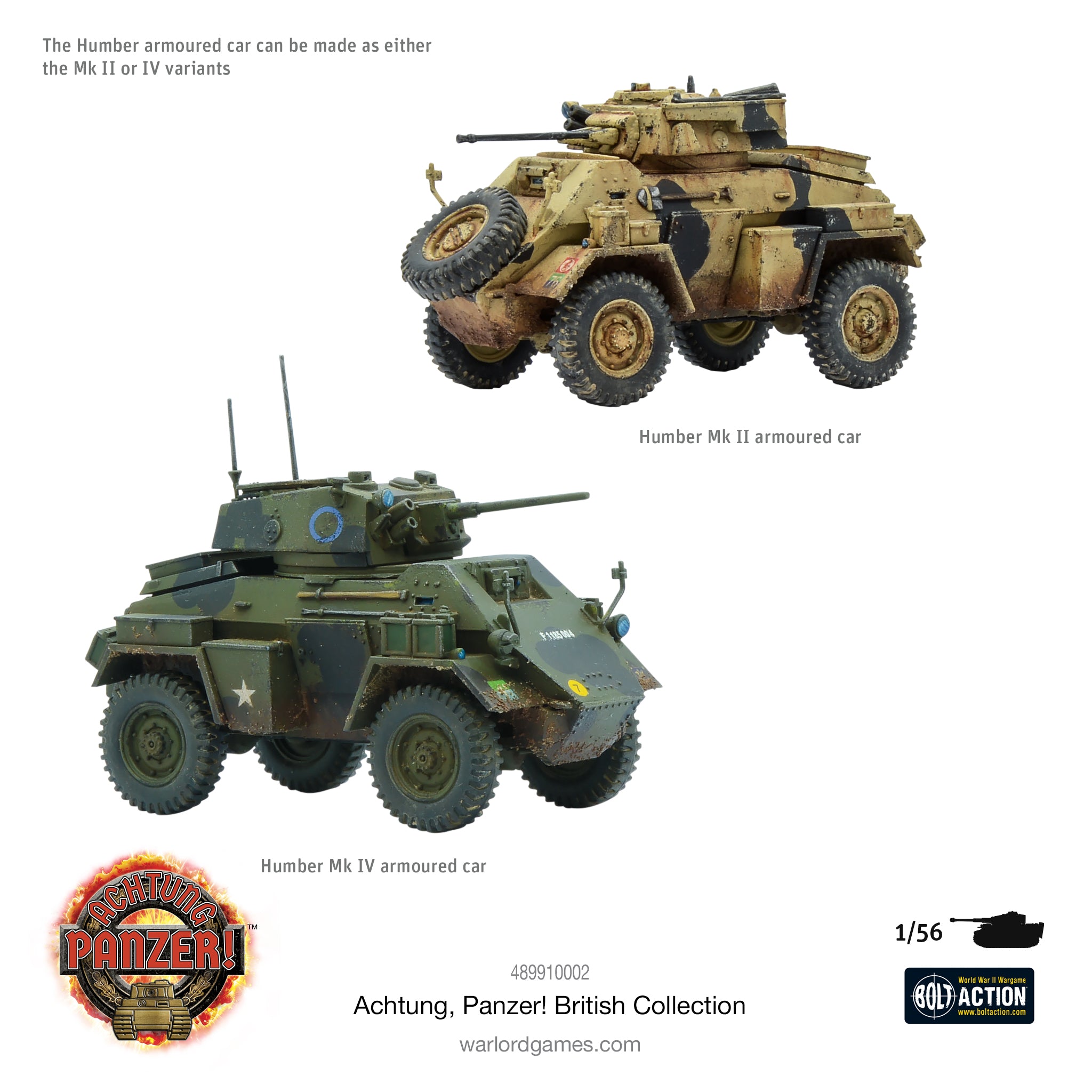 Achtung Panzer! British Collection – Warlord Games Ltd