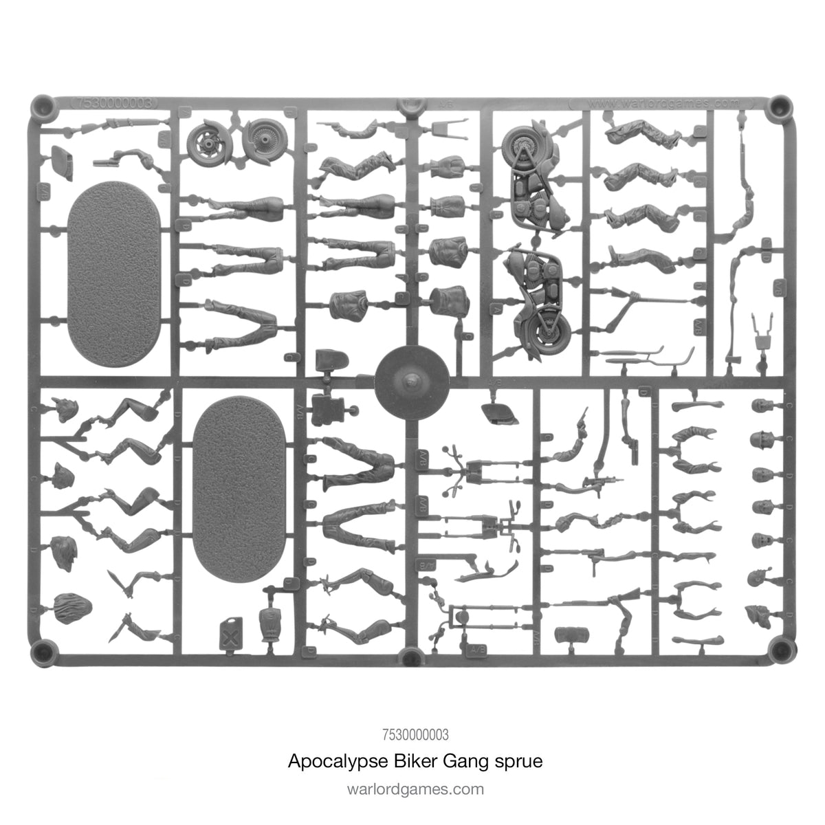 Apocalypse Biker Gang sprue