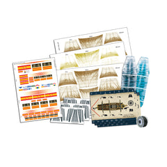 Spanish Vessels of Renown 03 - Frigates with Figure Heads & Back Plates Bundle