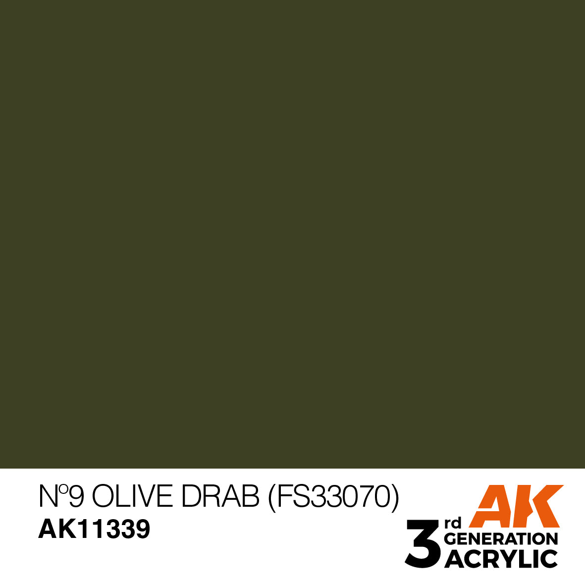 Olive Drab Nº 9 (FS33070)