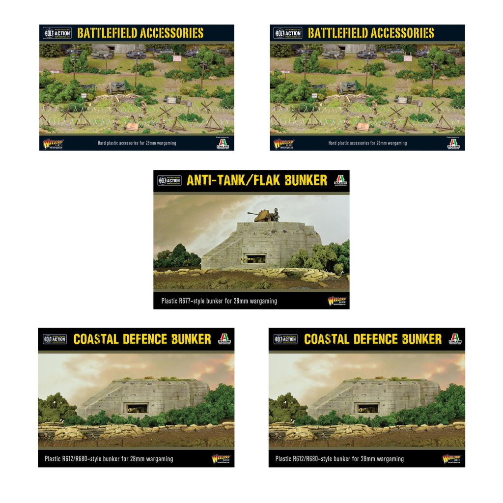 Beachhead Assault Terrain Bundle – Warlord Games UK