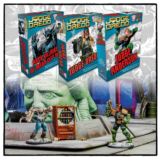 Judge Dredd (Landing) Warlord Games UK