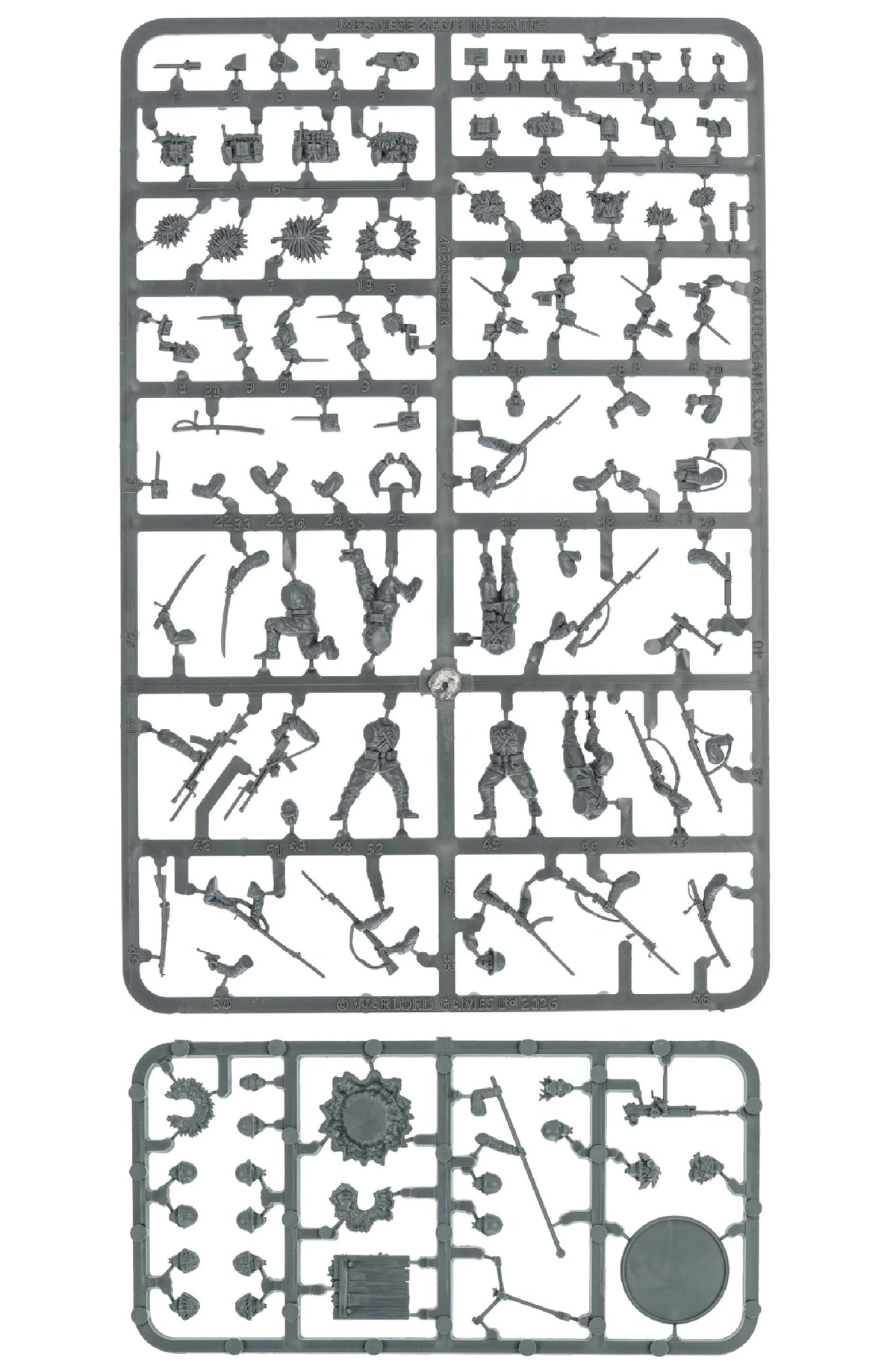 Japanese Infantry (2025) Sprue