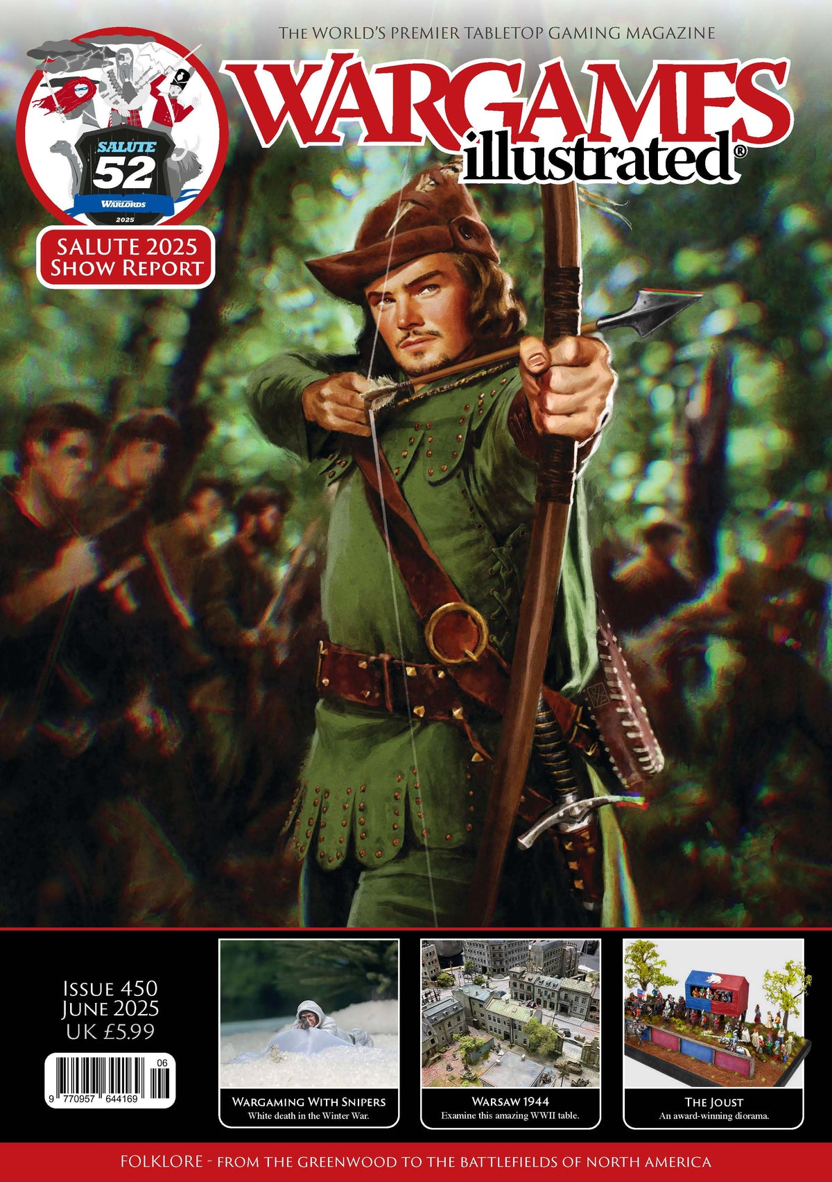 Wargames Illustrated WI450 June 2025 Edition – Warlord Games Ltd