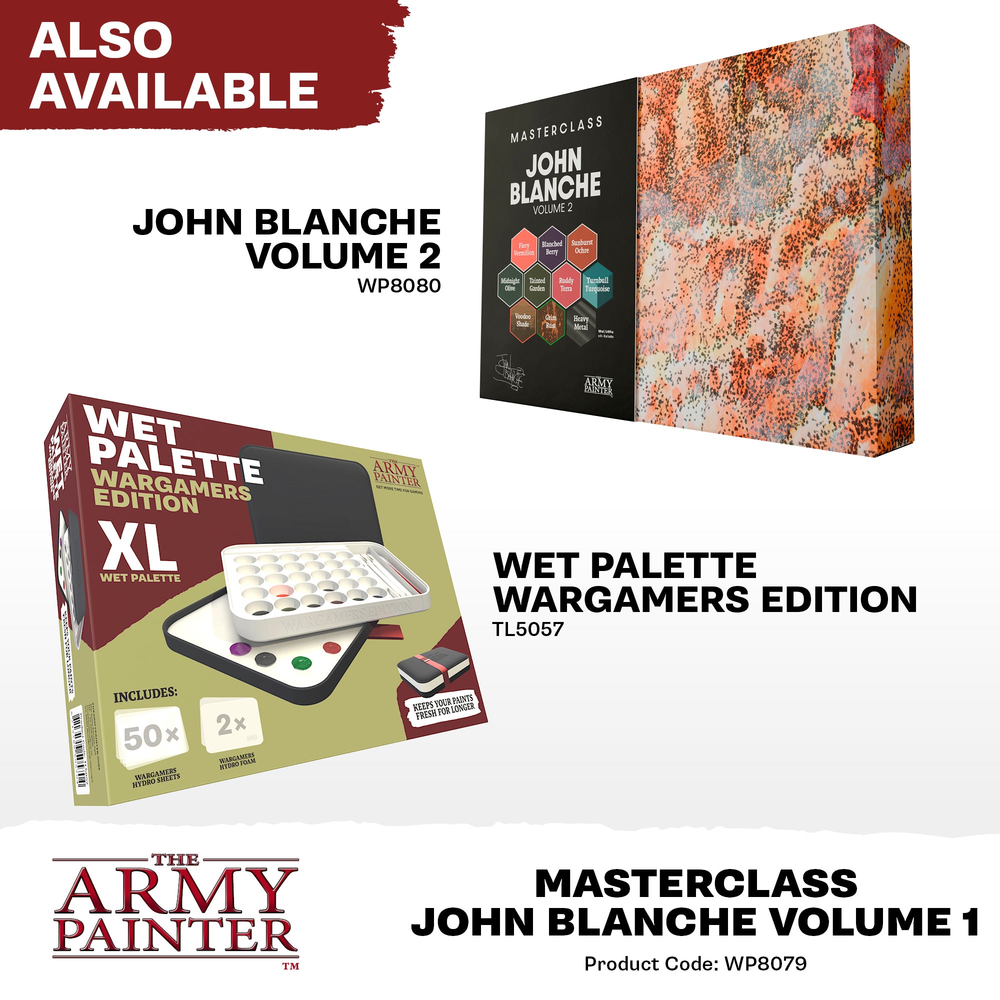 The Army Painter - Masterclass: John Blanche Volume 1 Paint Set