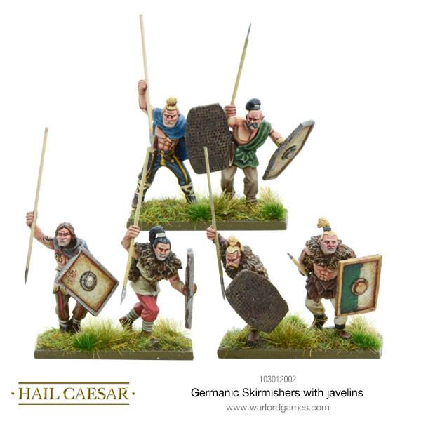 Germanic Skirmishers with javelins