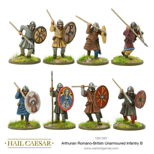 Arthurian Romano-British unarmoured infantry B – Warlord Games Ltd