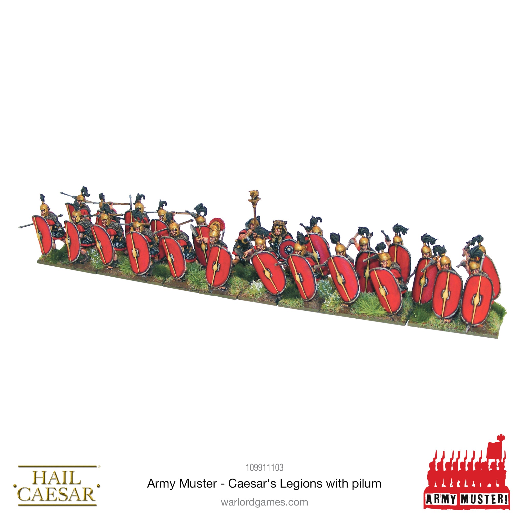 Army Muster: Caesar's Legions With Pilum