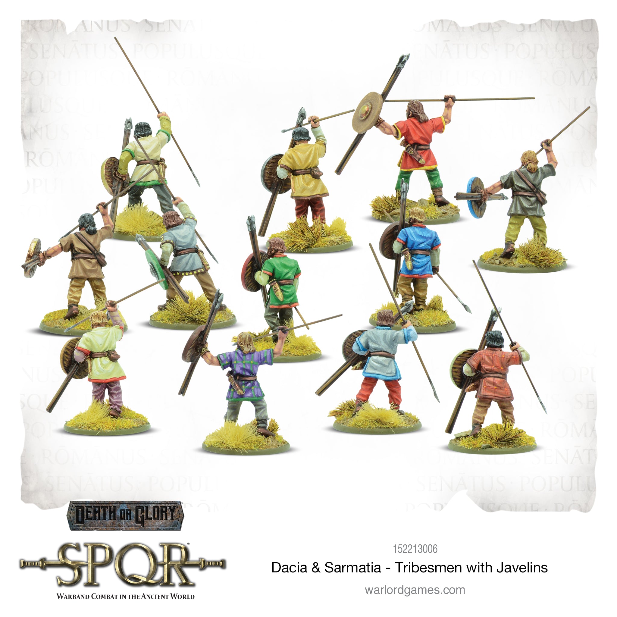 SPQR: Dacia & Sarmatia - Dacian Tribesmen With Javelins