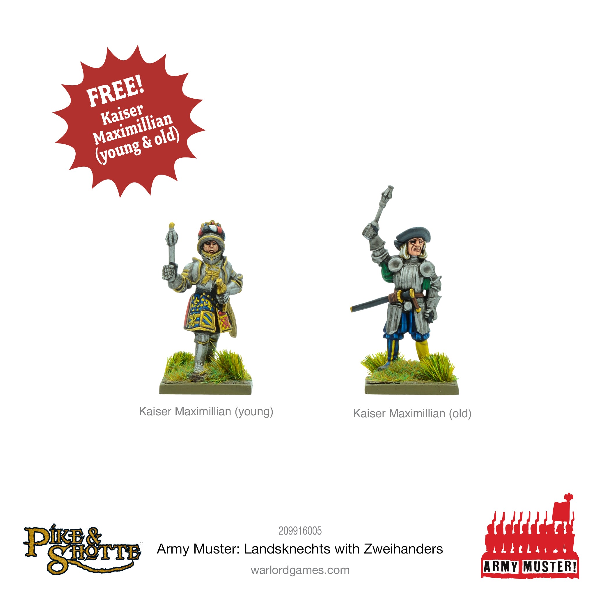 Army Muster - Landsknechts with Zweihanders
