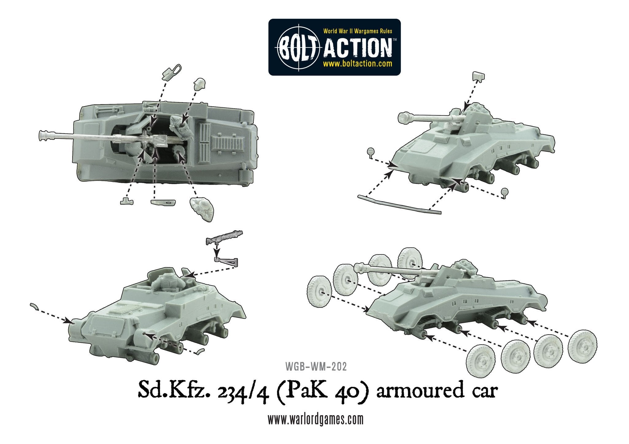 Sd.Kfz 234/4 (PaK 40) armoured car