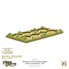 Movement Tray Conversion Bases (25mm round bases - 4x2)