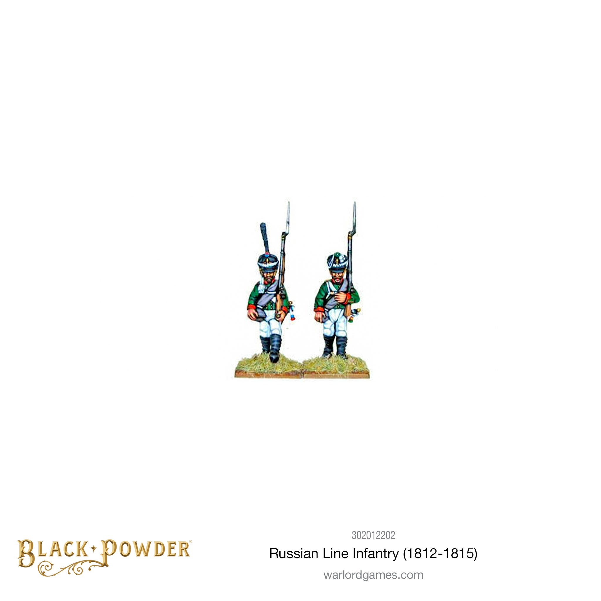 Napoleonic Wars: Russian Line Infantry (1812-1815) plastic boxed set