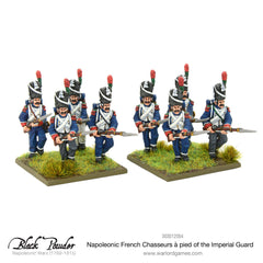 Napoleonic French Chasseurs a Pied of the Imperial Guard