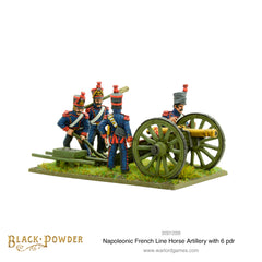 Napoleonic French Line Horse Artillery with 6 pdr