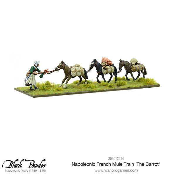 Napoleonic French Mule Train 'The Carrot'