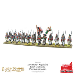 Army Muster: Napoleonic British Line Infantry (Peninsular Campaign)