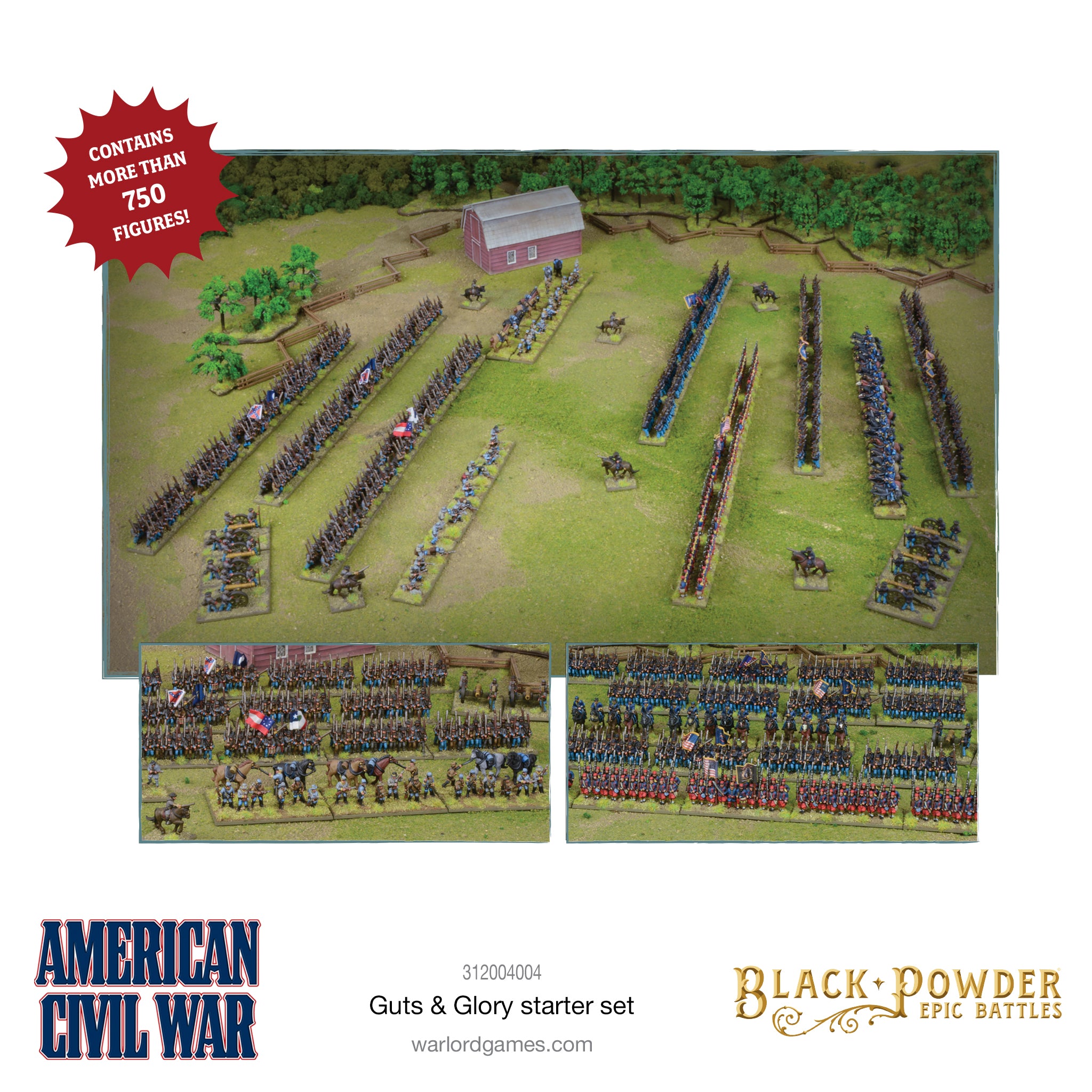 Black Powder American Civil War Guts & Glory Starter Set