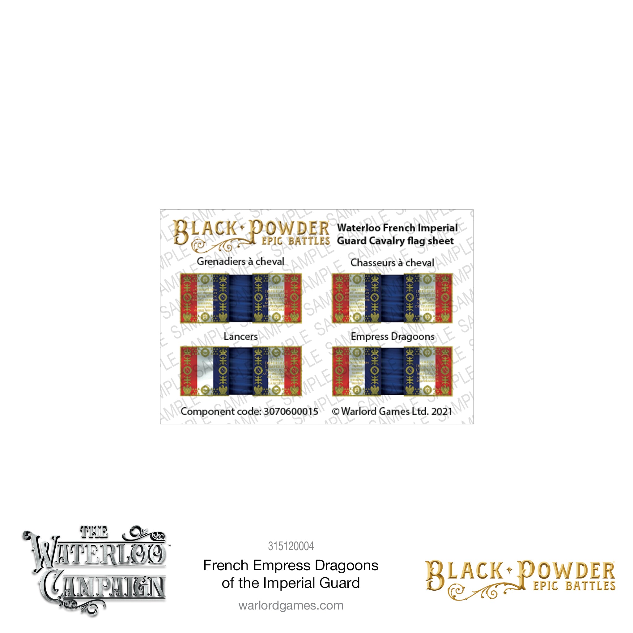 Black Powder Epic Battles: Waterloo - French Empress Dragoons of the Imperial Guard