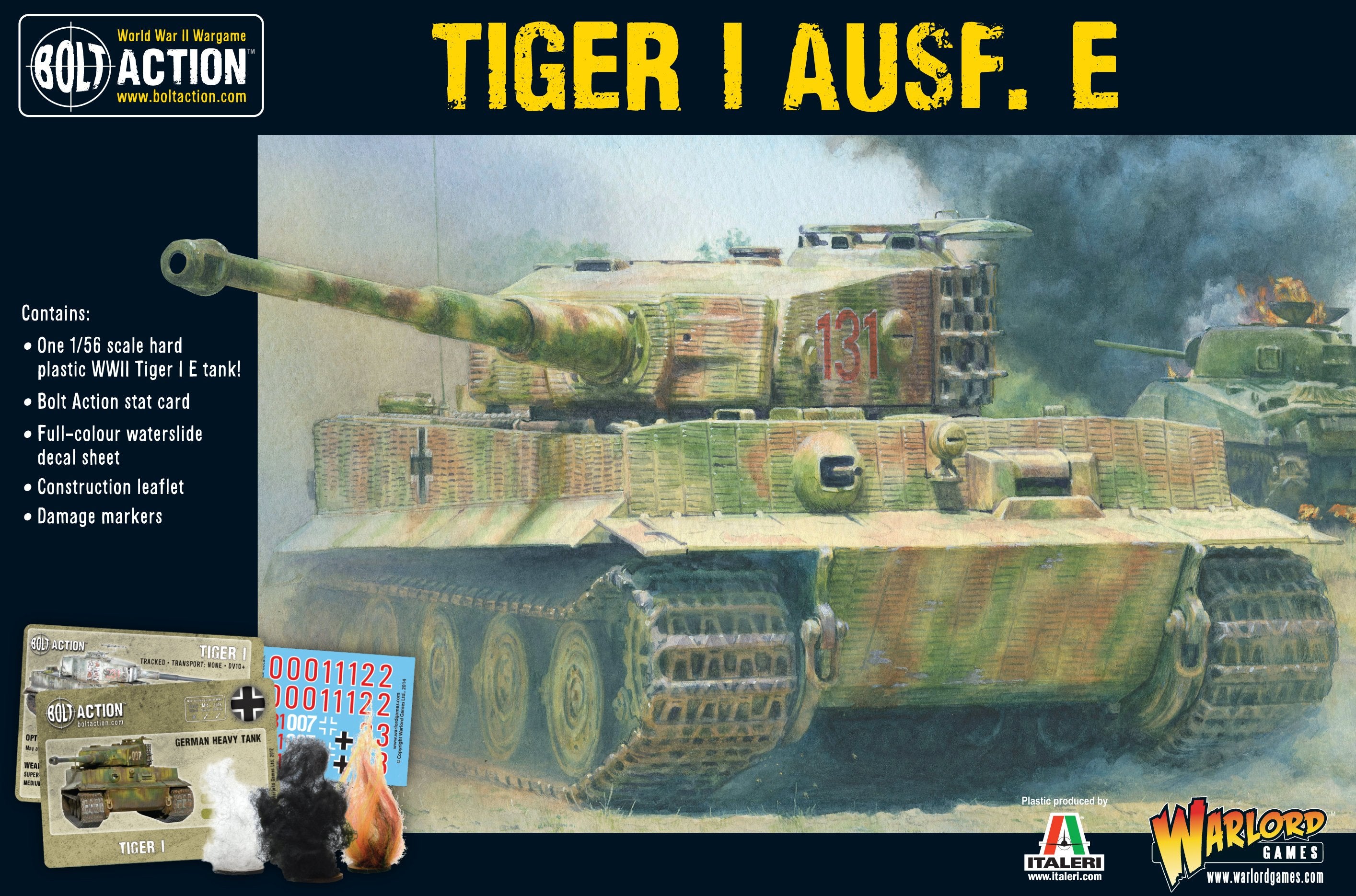 Tiger I Ausf. E Heavy Tank (T.O.S.) -  Warlord Games
