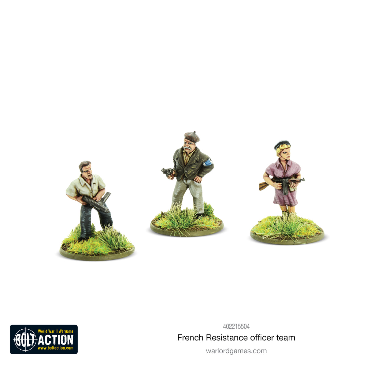 French Resistance Officer team