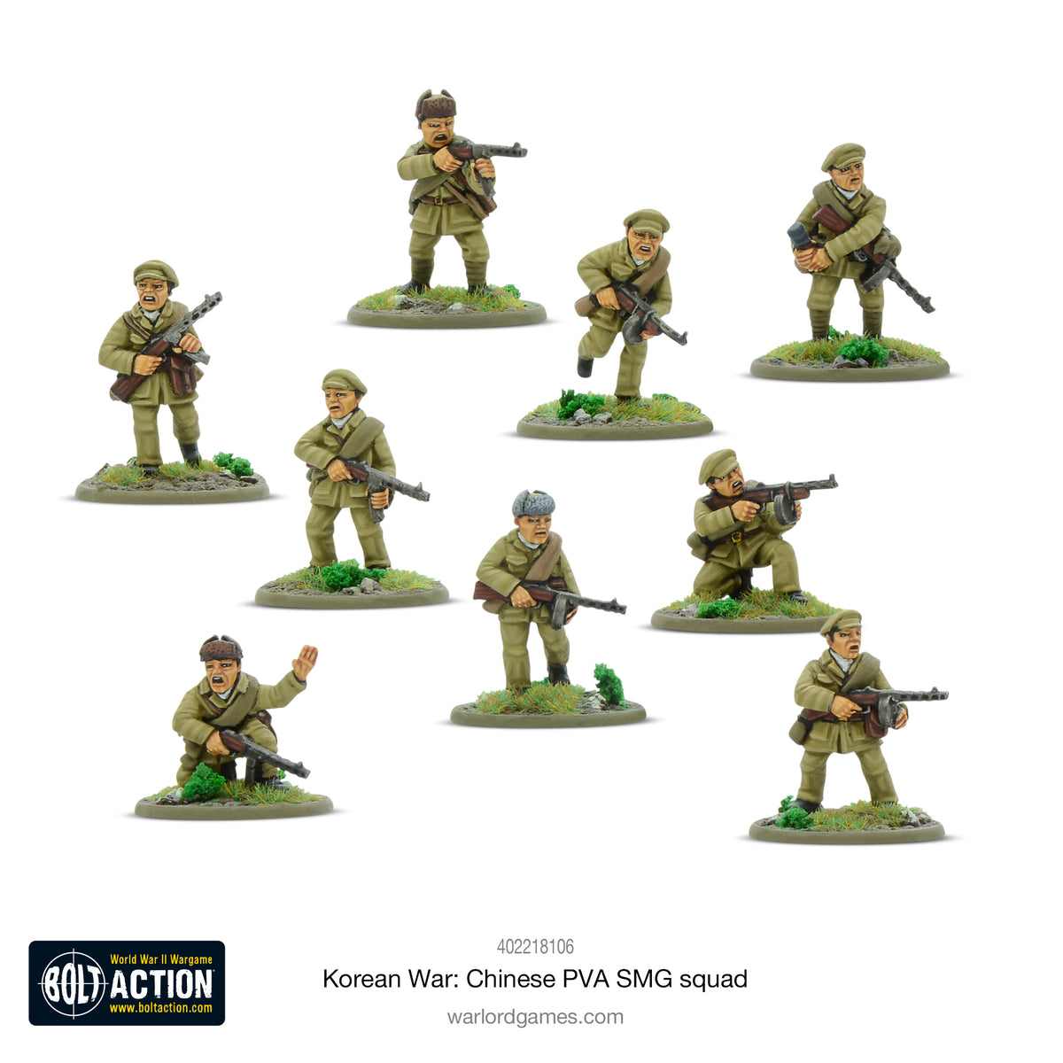 Korean War: Chinese PVA SMG Squad