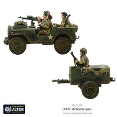 British Airborne Jeep & Trailer