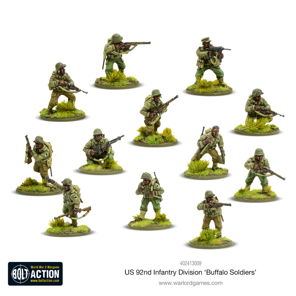 Buffalo Soldiers - 92nd Infantry Division – Warlord Games Ltd