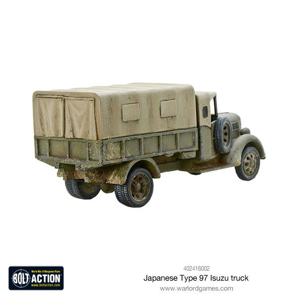 Japanese Type 97 Isuzu truck