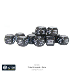 Bolt Action: Orders Dice Pack - Black