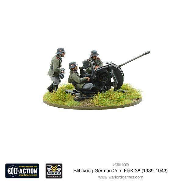 Blitzkrieg German 2cm Flak 38