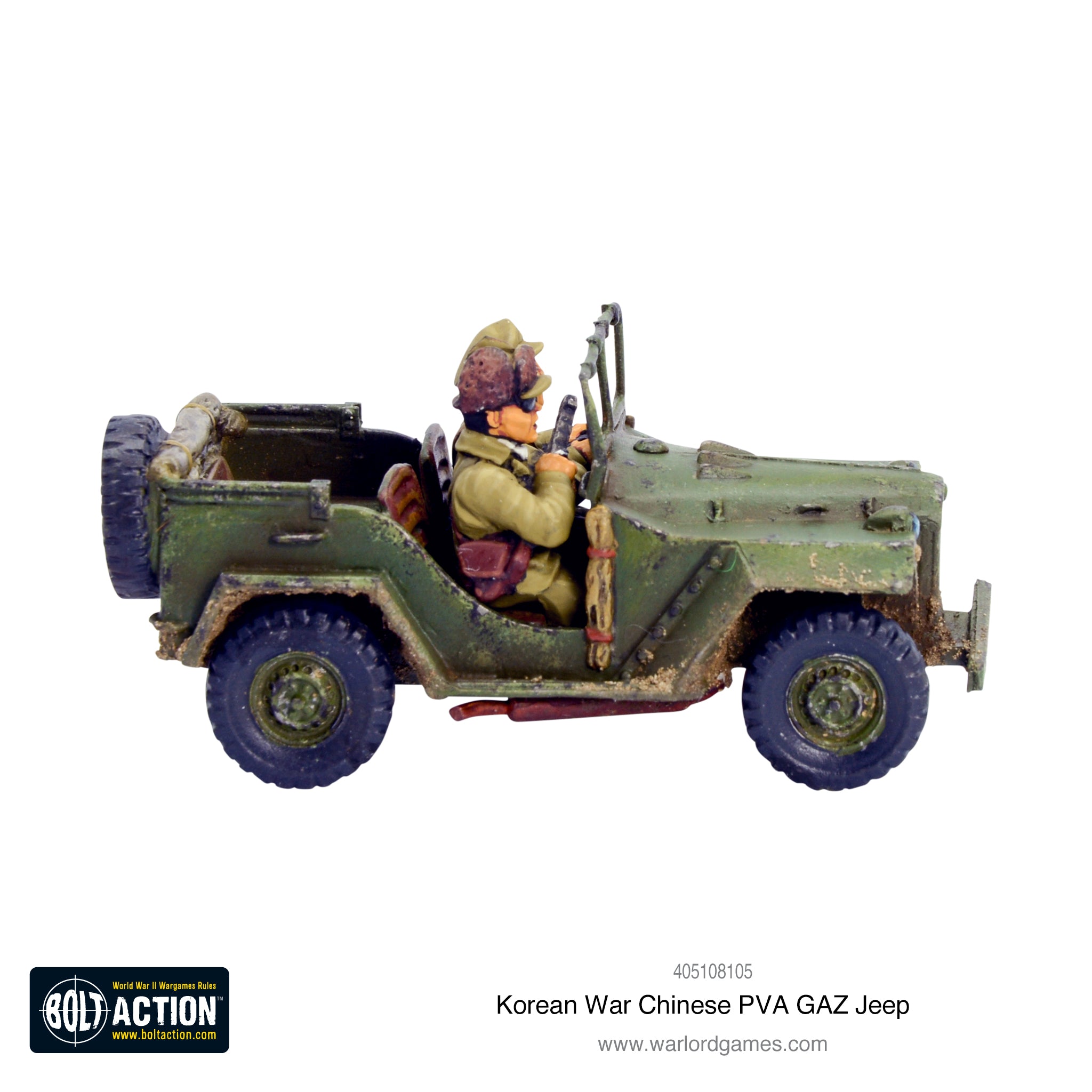 Korean War: Chinese PVA GAZ Jeep