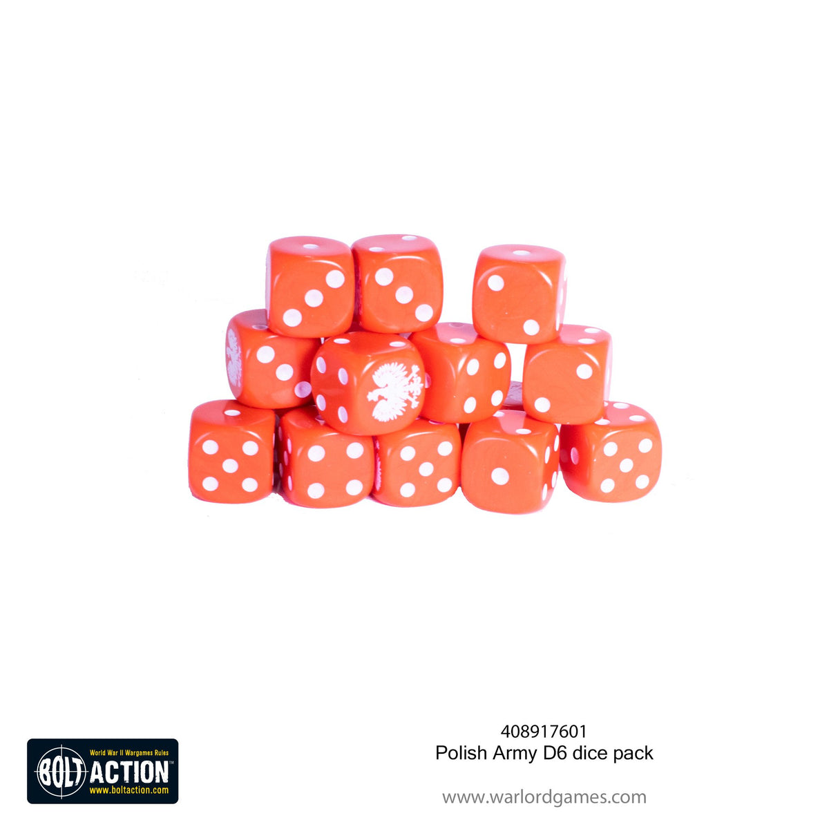 Polish Army D6 dice pack
