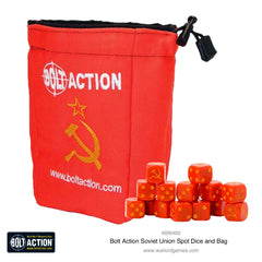 Soviet Union D6 and dice bag