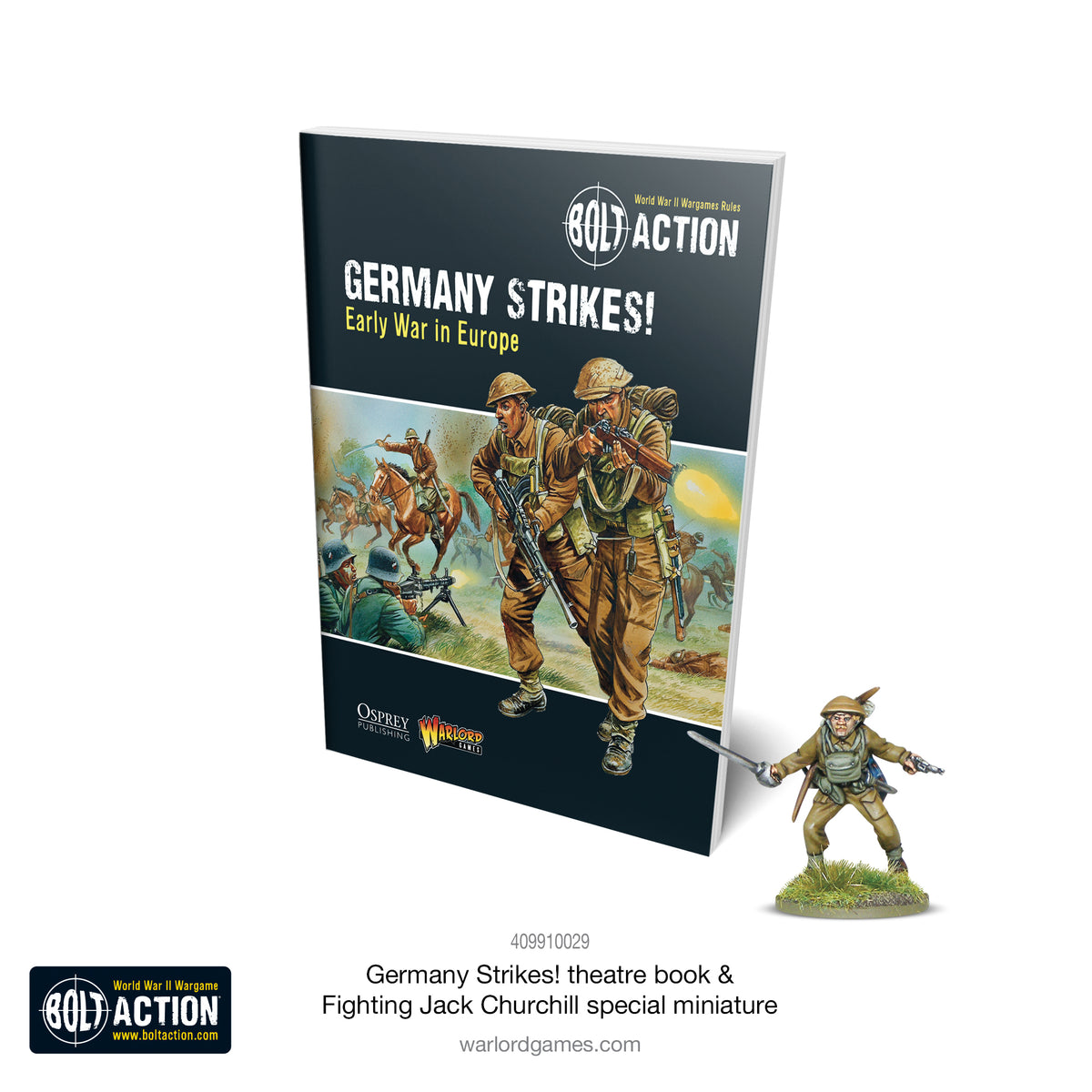–　Ltd　in　Bolt　Early　Action　Germany　Theatre　Warlord　Europe　Strikes!:　Book　War　Games