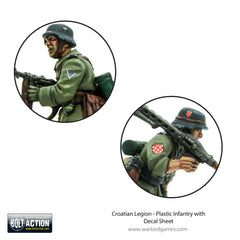 Croatian Legion - Plastic Infantry with Decal Sheet