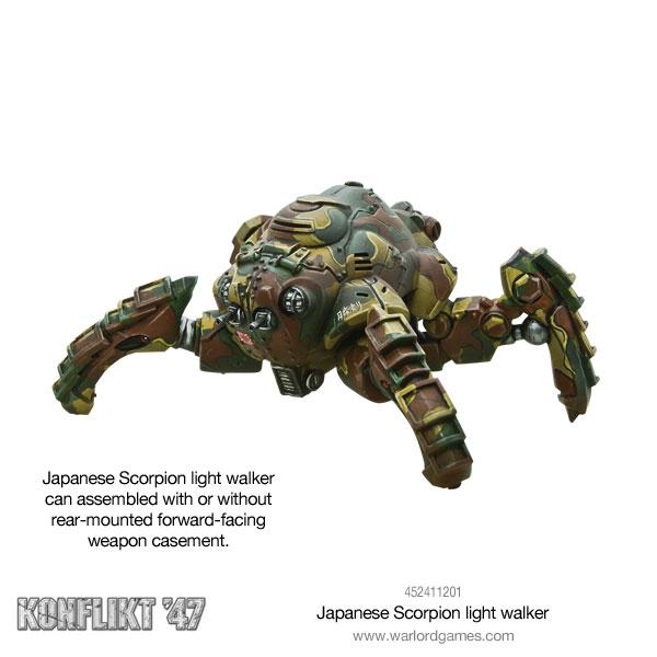 Japanese Scorpion light walker