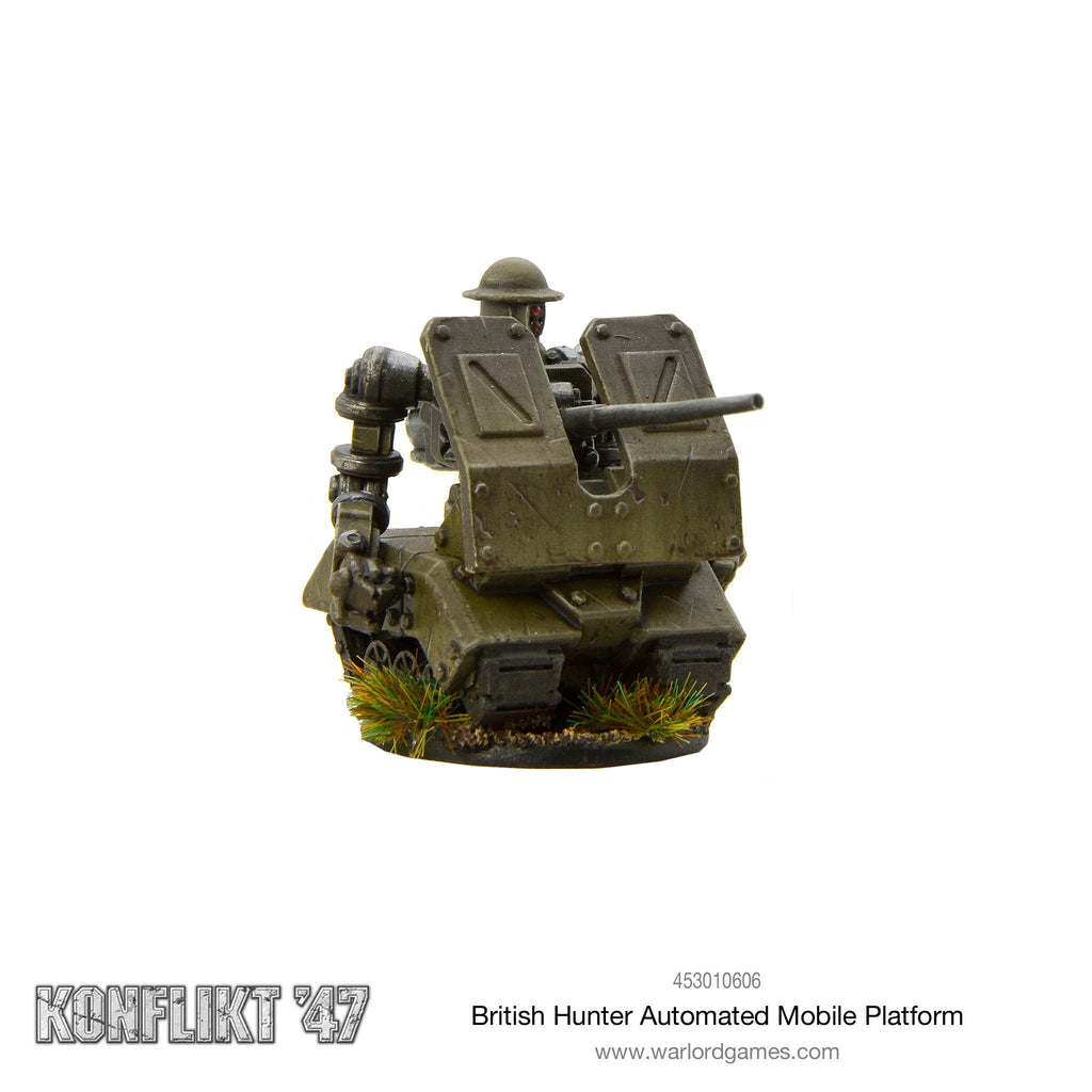British Hunter automated mobile platform – Warlord Games UK
