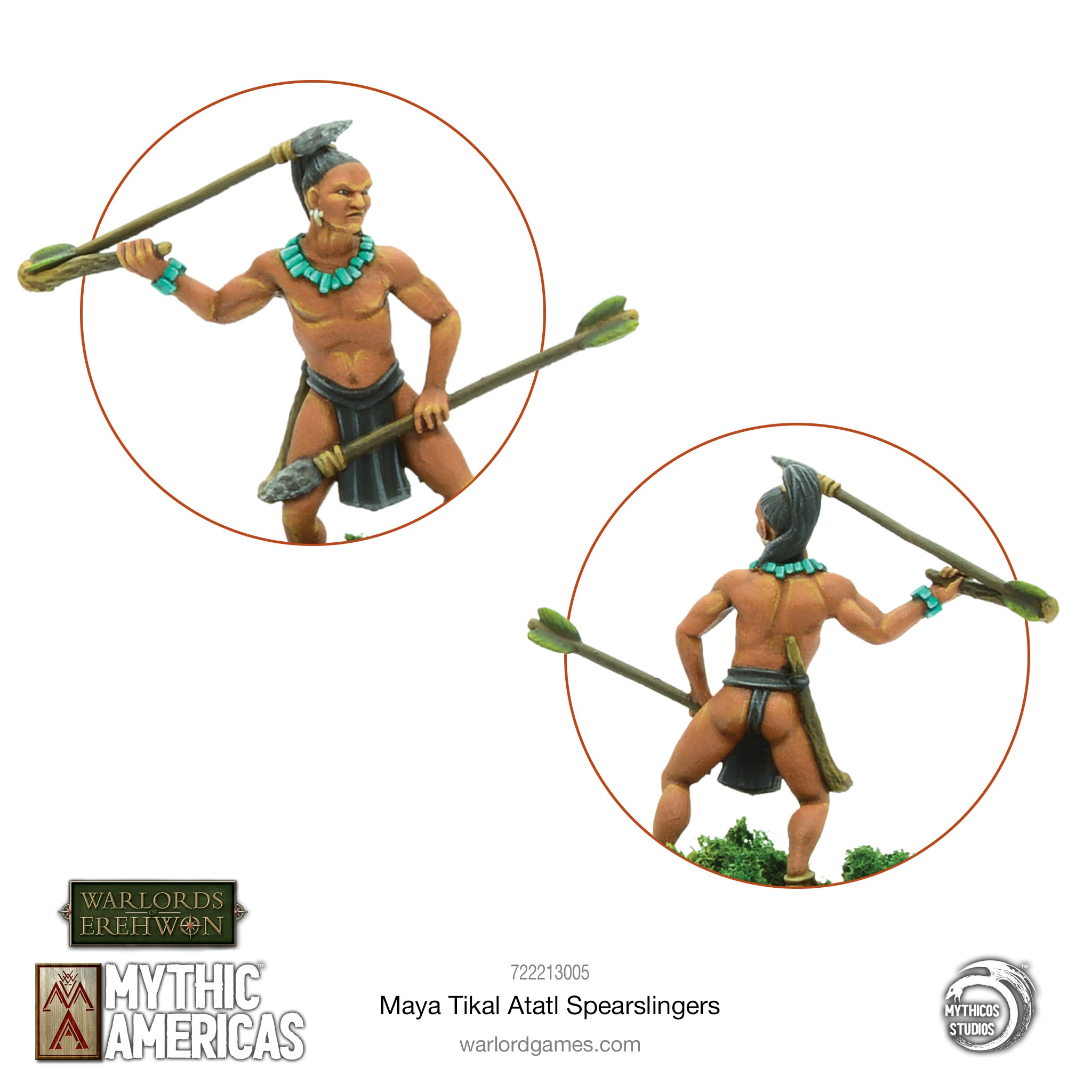 Maya: Tikal Atlatl Spearslingers