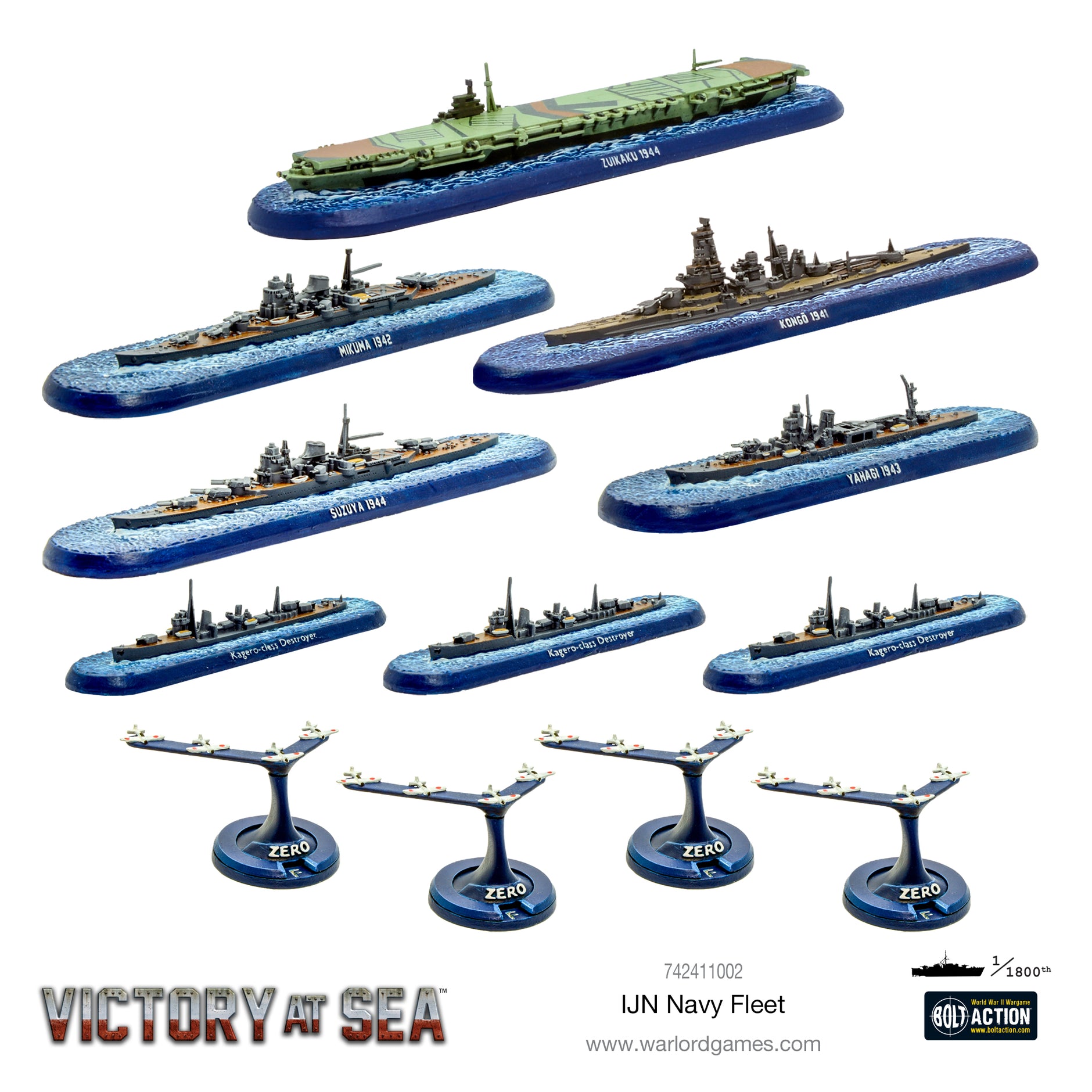 Victory at Sea - Imperial Japanese – Warlord Games Ltd