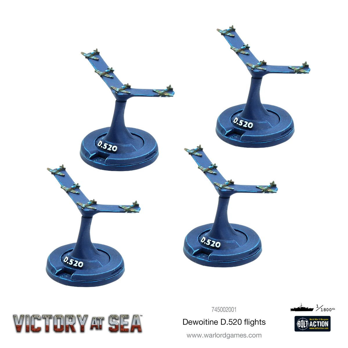 Victory at Sea: Dewoitine D.520 flights