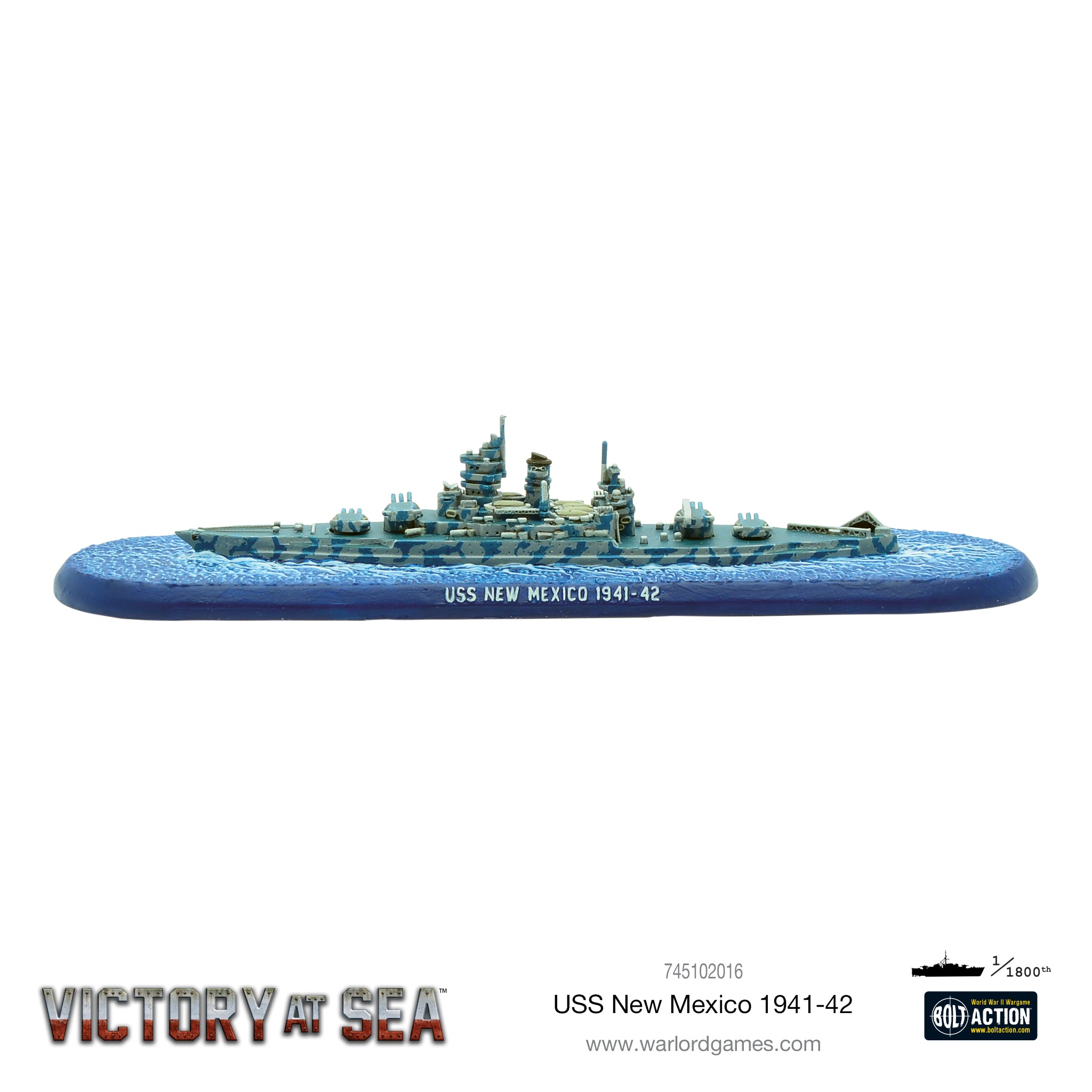 Victory at Sea - USS New Mexico – Warlord Games Ltd