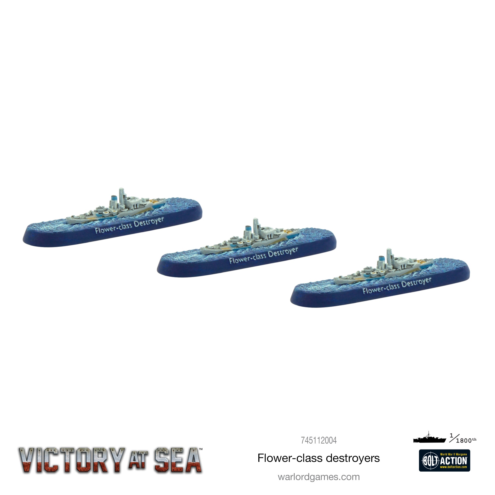 Victory At Sea - Flower-class destroyers