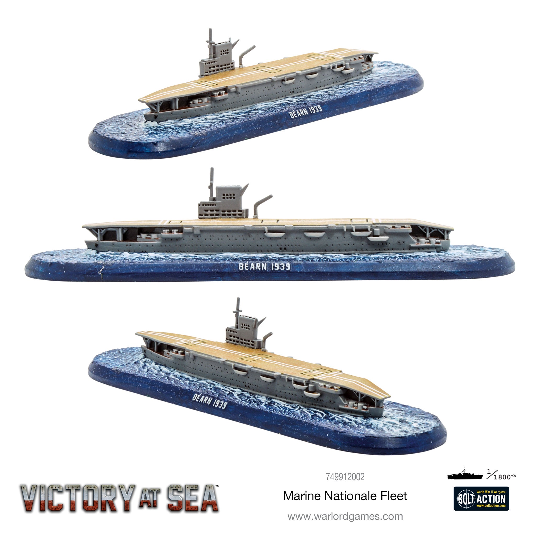 Victory at Sea - Marine Nationale Fleet – Warlord Games Ltd