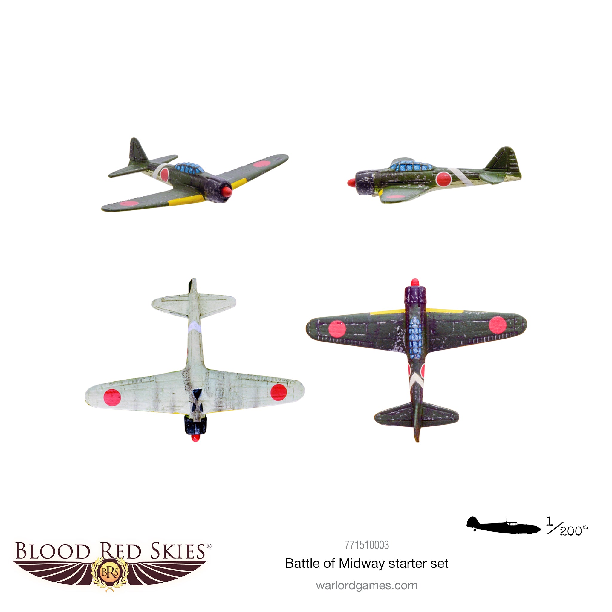 Blood Red Skies: The Battle Of Midway Starter Set