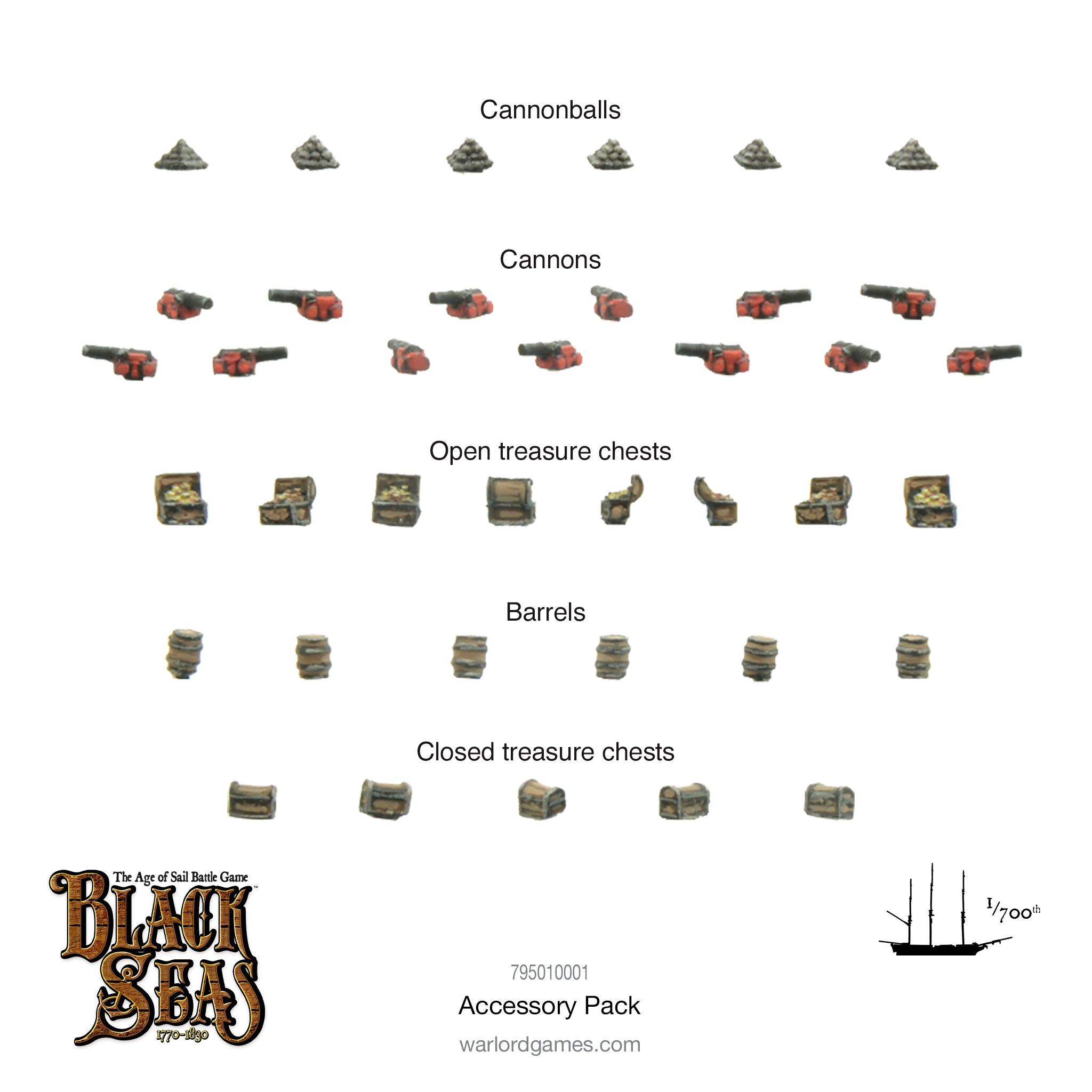 Black Seas Accessory Pack