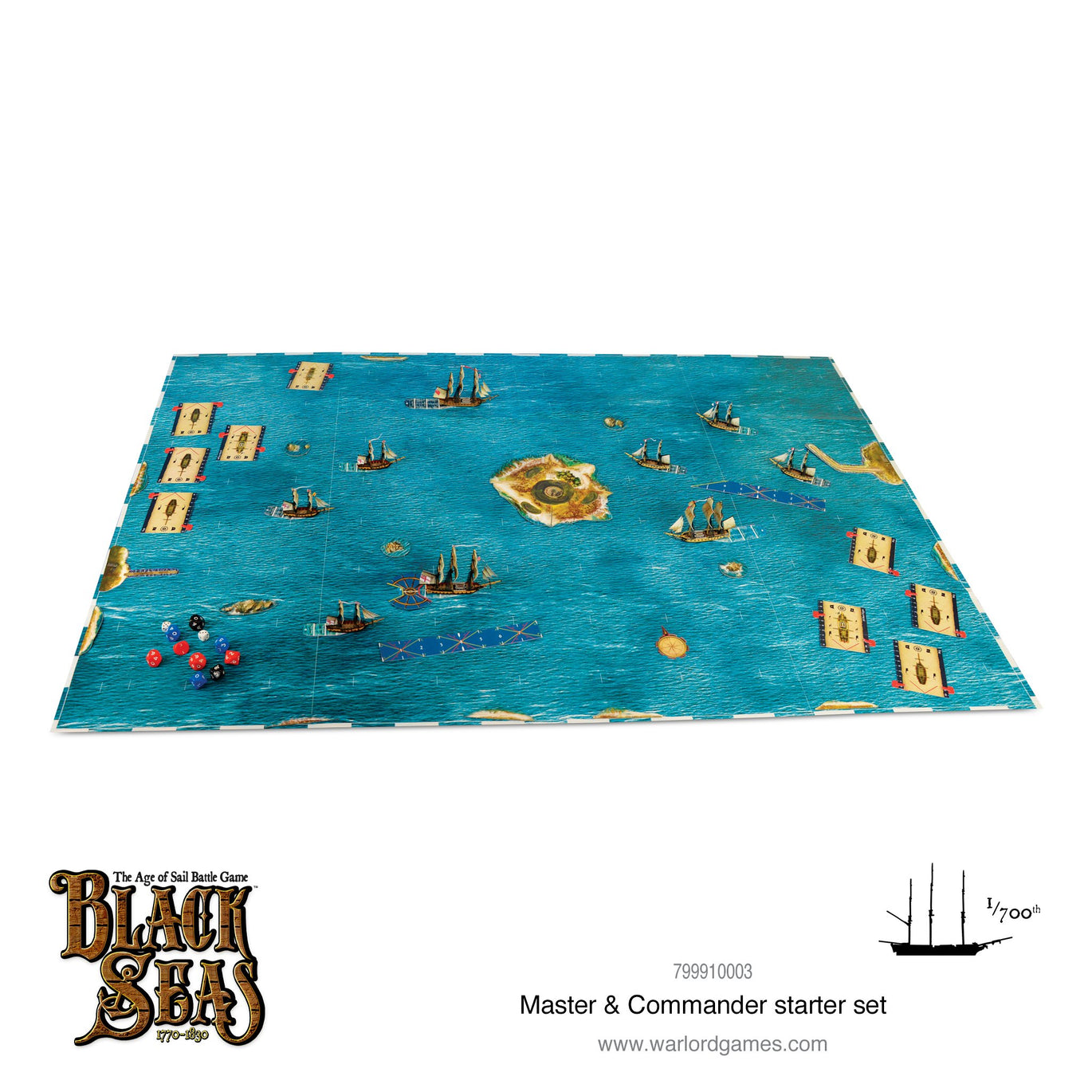 Jeu de société - Warlord Games - Black Seas - Master & Commander - 2019